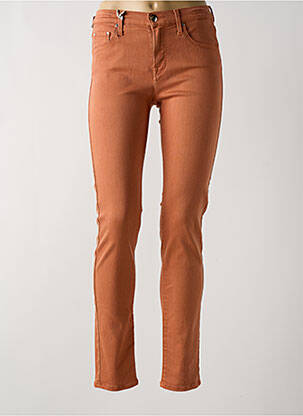 Blugi cu croială slim maro JACOB COHEN femeie