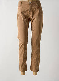 Pantalon 7/8 elasticitate mărime normală maro JACOB COHEN femme