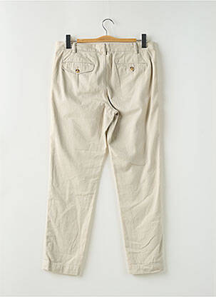 Pantalon chino țesătură poplin mărime normală bej RALPH LAUREN femeie