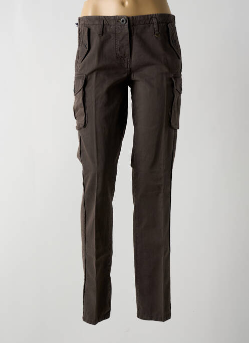 Pantalon cargo maro AERONAUTICA femeie