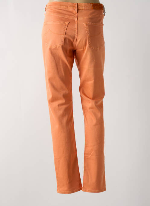 Blugi cu croială slim portocaliu JACOB COHEN femeie