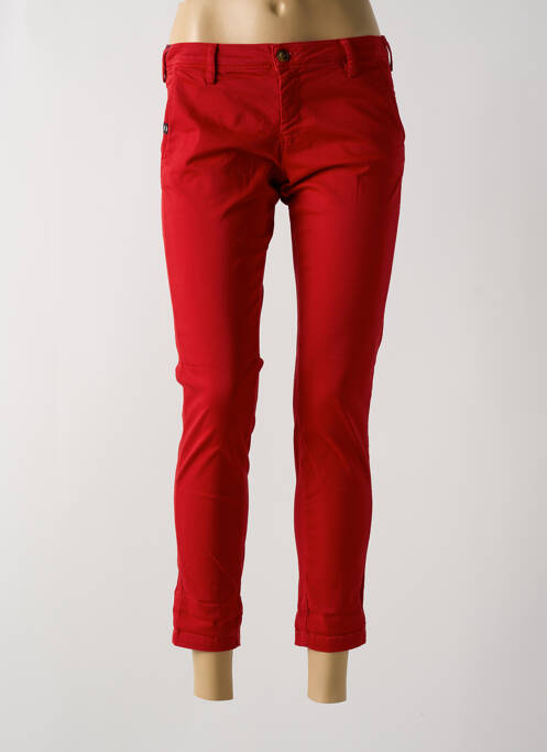 Pantalon 7/8 roșu TEDDY SMITH femeie