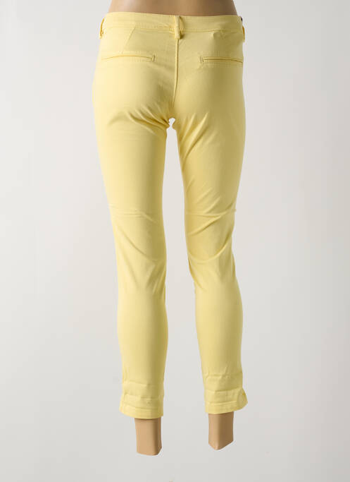 Pantalon 7/8 galben TEDDY SMITH femeie