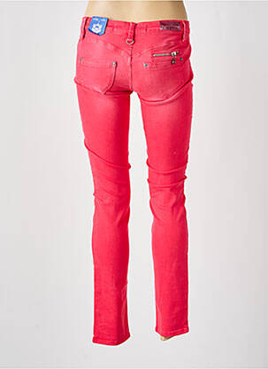 Pantalon slim talie joasă talie joasă roz FREEMAN T.PORTER femeie