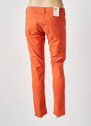 Pantalon 7/8 elasticitate talie joasă portocalie PEPE JEANS femeie