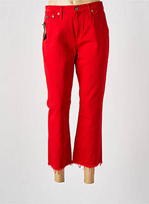 Blugi cu croială evazată roșu RALPH LAUREN femeie