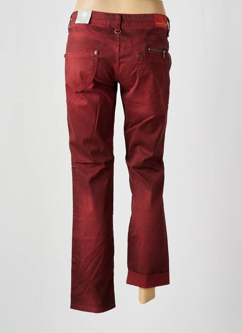 Pantalon slim roșu FREEMAN T.PORTER femeie
