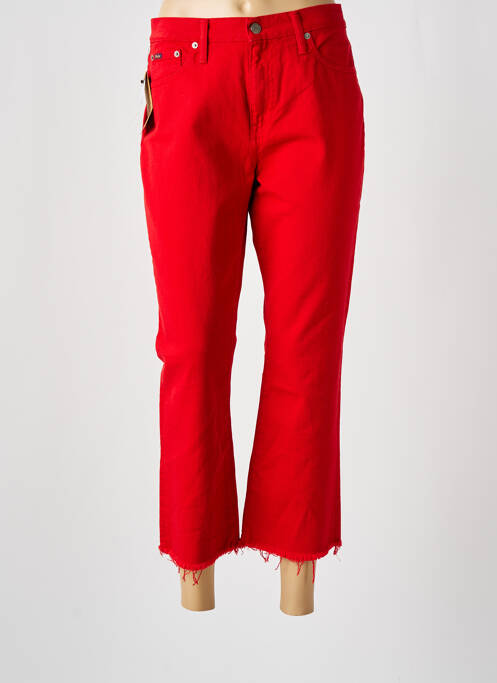 Blugi cu croială evazată roșu RALPH LAUREN femeie