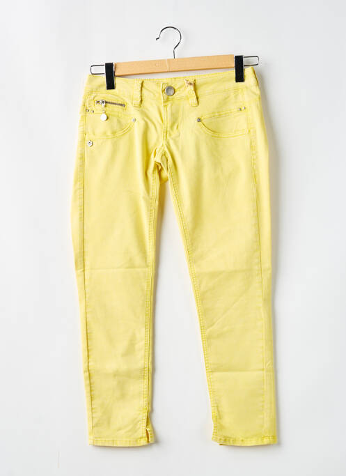 Pantalon 7/8 galben FREEMAN T.PORTER femeie