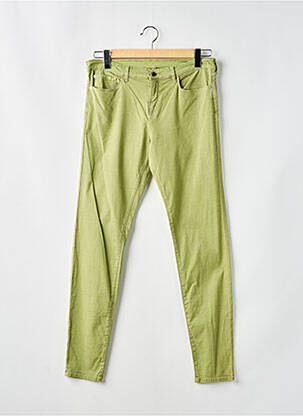 Pantalon slim buzunare verde EMPORIO ARMANI femeie