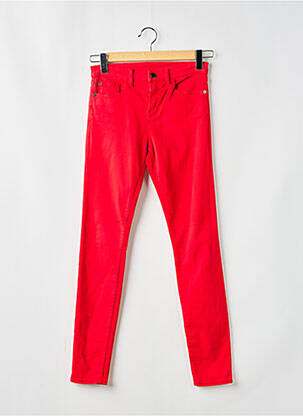 Pantalon slim buzunare roșu EMPORIO ARMANI femeie