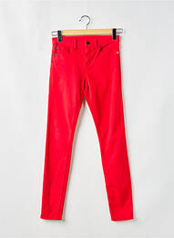 Pantalon slim buzunare roșu EMPORIO ARMANI femeie