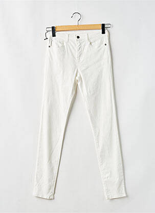 Pantalon slim alb EMPORIO ARMANI femeie