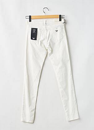 Pantalon slim buzunare alb EMPORIO ARMANI femeie