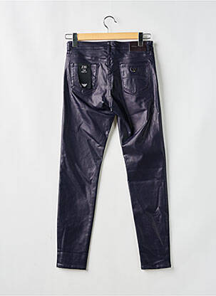 Pantalon slim buzunare albastru EMPORIO ARMANI femeie