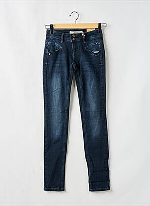 Blugi skinny buzunare albastru FREEMAN T.PORTER femeie