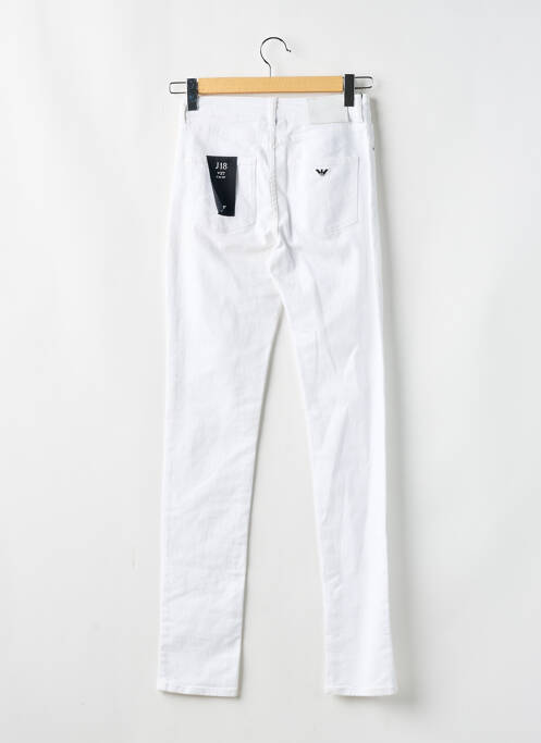 Pantalon slim alb EMPORIO ARMANI femeie