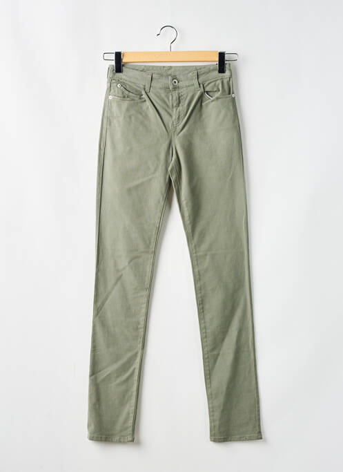 Pantalon slim verde EMPORIO ARMANI femeie