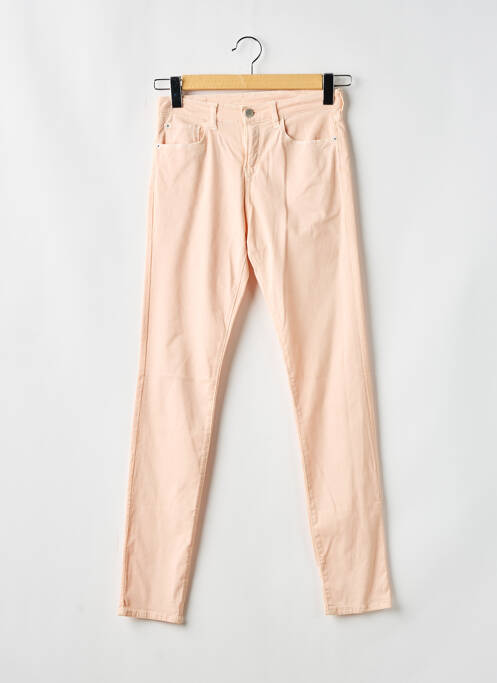 Pantalon slim roz EMPORIO ARMANI femeie