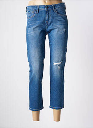 Blugi boyfriend albastru PEPE JEANS femeie