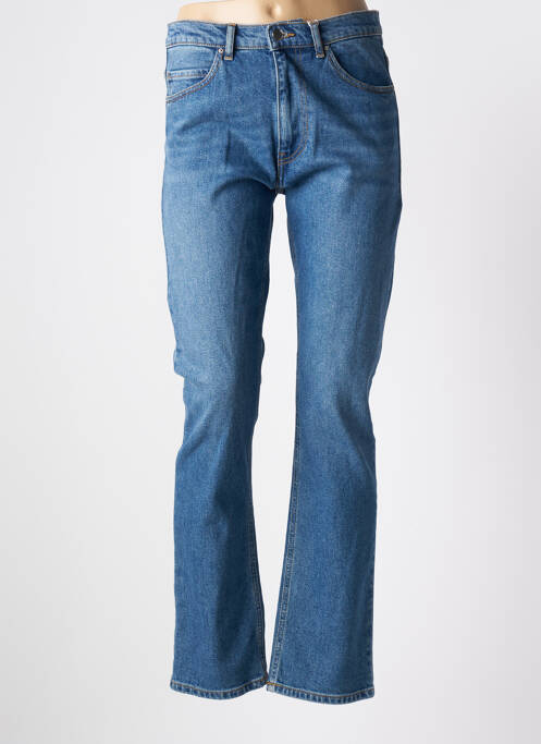 Blugi cu croială dreaptă albastru ACQUAVERDE femeie