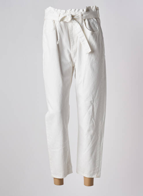 Blugi cu croială dreaptă alb ACQUAVERDE femeie