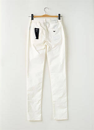 Pantalon slim buzunare alb EMPORIO ARMANI femeie