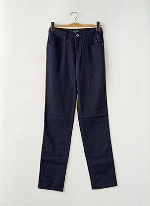 Pantalon slim buzunare albastru ARMANI femeie