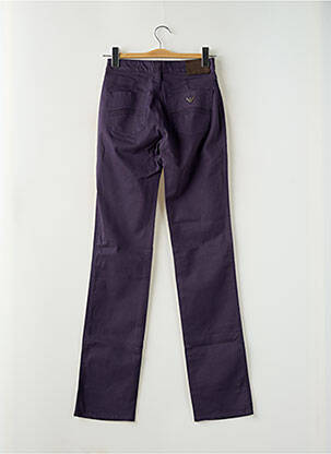 Pantalon slim buzunare albastru ARMANI femeie