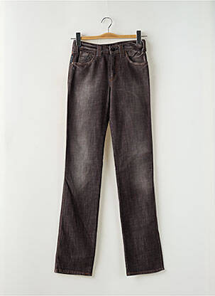 Blugi cu croială slim maro ARMANI femeie