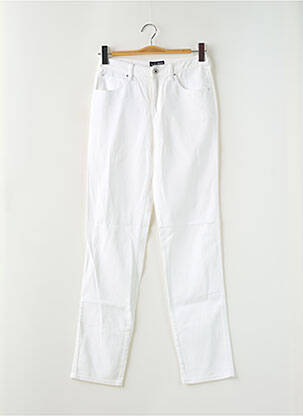 Pantalon slim alb ARMANI femeie