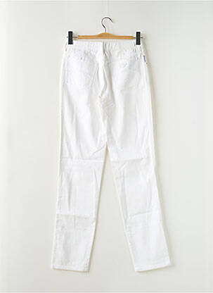 Pantalon slim buzunare alb ARMANI femeie