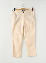 Pantalon trei sferturi buzunare bej ARMANI femme