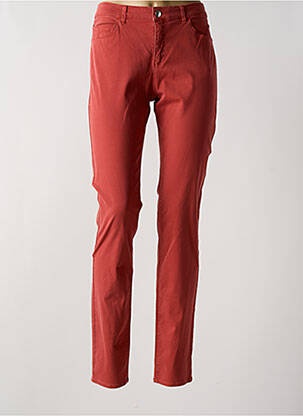 Pantalon slim buzunare portocalie EMPORIO ARMANI femeie