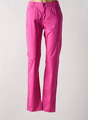 Pantalon slim roz EMPORIO ARMANI femeie