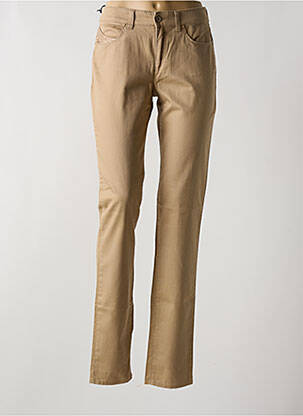 Pantalon slim bej ARMANI femeie