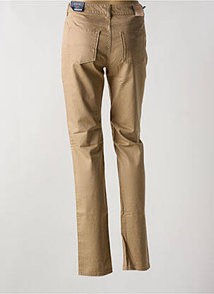 Pantalon slim buzunare bej ARMANI femeie
