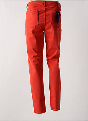 Pantalon slim buzunare portocalie ARMANI femeie