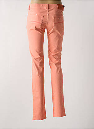 Pantalon slim buzunare portocalie ARMANI femeie