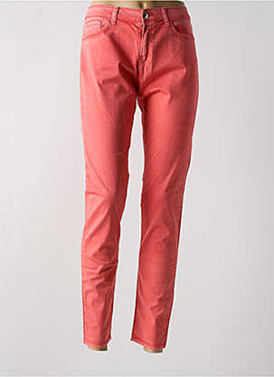 Pantalon slim buzunare portocalie EMPORIO ARMANI femeie