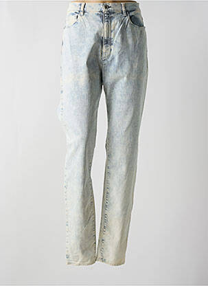 Blugi cu croială slim albastru EMPORIO ARMANI femeie