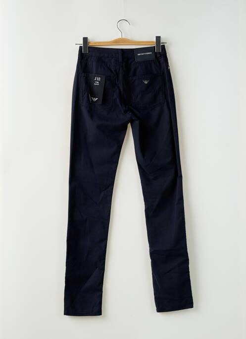 Pantalon slim albastru EMPORIO ARMANI femeie