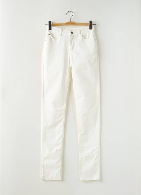 Pantalon slim alb EMPORIO ARMANI femeie