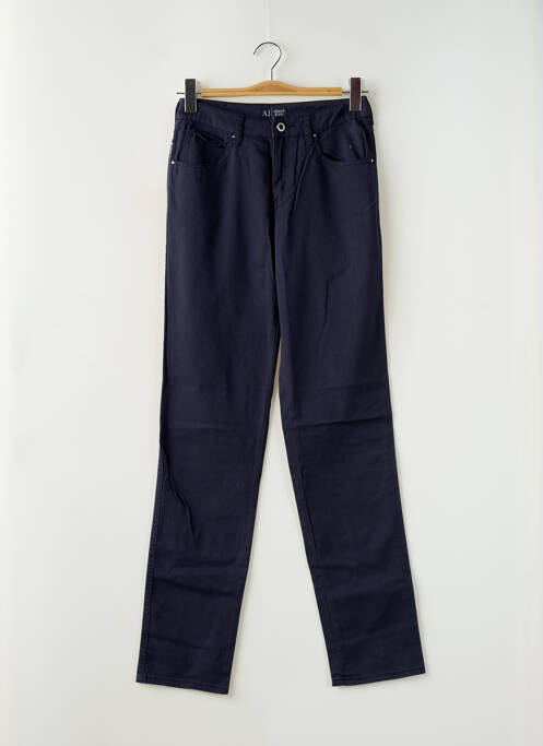 Pantalon slim albastru ARMANI femeie