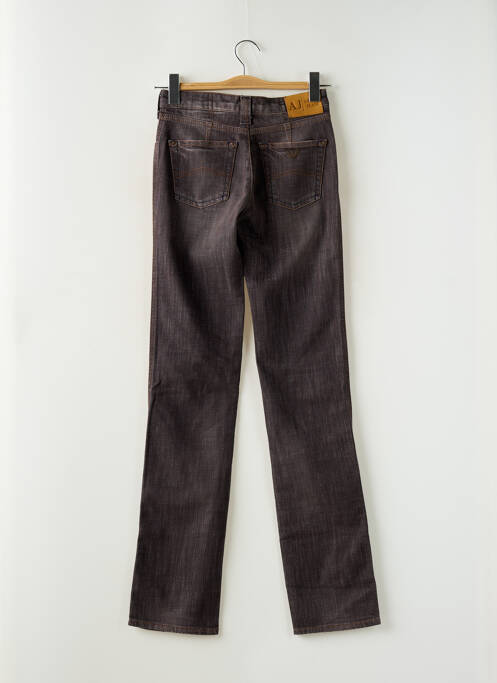 Blugi cu croială slim maro ARMANI femeie