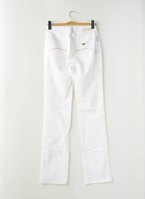 Pantalon slim alb ARMANI femeie