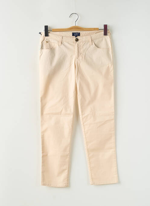 Pantalon trei sferturi bej ARMANI femeie