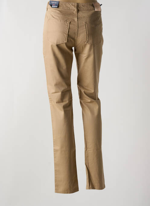 Pantalon slim bej ARMANI femeie