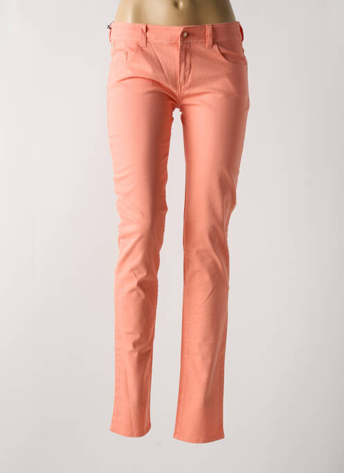 Pantalon slim portocaliu ARMANI femeie