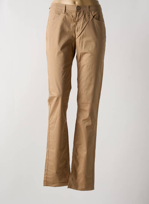 Pantalon slim bej ARMANI femeie